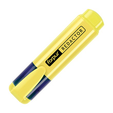 Tekstimarker Forpus Redactor 1212-001, 2-5 mm, kollane