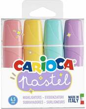 Tekstümarkerite komplekt Carioca Pastel, 4 tk