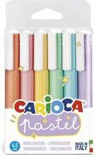 Markeri komplekt Carioca Pastel, 6 tk