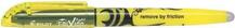 Tekstmarker Pilot Frixion Light, kustutatav, kollane