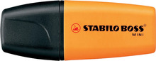 Tekstimarker Boss Mini, oranž