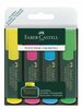 Tekstimarkerite komplekt Faber-Castell 48, 1,2-5 mm, 4 värvi