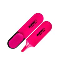 Tekstimarker Kores Bright Liner, roosa