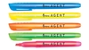 Tekstimarker Forpus Agent, 1-4 mm, roheline