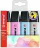 Tekstimarker Stabilo Boss Original, 2 - 5 mm, sinine/oranž/roosa, 4 tk