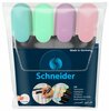 Tekstimarkerite komplekt Schneider Job Pastel, 4 tk