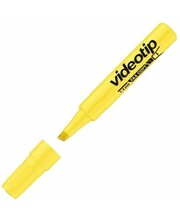 Tekstimarker ICO Videotip, 1-4 mm, kollane
