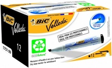 Tahvlimarker Bic Velleda, 3.7-5.5 mm, kaldotsik, must