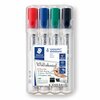 Valge tahvli markerite komplekt Staedtler Lumocolor 351, 2 - 5 mm, 4 värvi