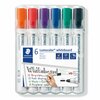 Valge tahvli markerite komplekt Staedtler Lumocolor 351, 2 mm, 6 värvi