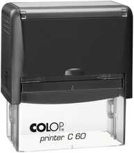 Tempel Colop Printer C60, must korpus, sinine padi
