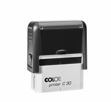 Tempel Colop Printer C30, must korpus, sinine tindipadi