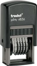 Numeraator Trodat 4836, 6 kohaline, 3,8 mm