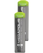 Grafiidid mehaanilistele pliiatsitele Erich Krause Megapolis, 0,7 mm, HB, 20 tk