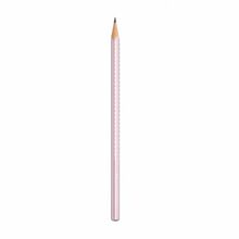 Harilik pliiats Faber-Castell Sparkle, HB, roosa