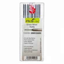Grafiitsüdamikud Pica Dry, 2,8 mm, 10 tk