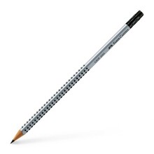 Harilik pliiats Faber-Castell Grip 2001, HB, kustutajaga