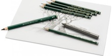Grafiitpliiatsite komplekt Faber-Castell 9000 Design Set, 5B-5H, 12 tk
