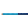Harilik pliiats Faber-Castell Jumbo Grip 2001, must/türkiis