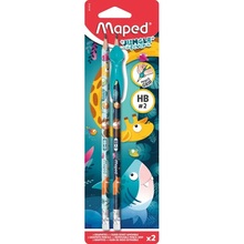 Pliiatsite komplekt Maped Jungle Fever, HB, 2 tk