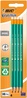 Grafiitpliiatsid kustutuskummiga Bic Evolution Original HB, 4 tk komplekt, 049012