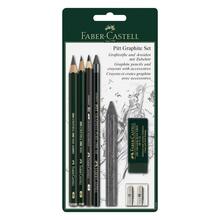 Skechikomplekt Faber-Castell Pitt Graphite, 7 osa, 112997