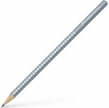 Harilik pliiats Faber-Castell Sparkle, B, Pearl Grey, hall
