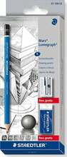 Grafiitpliiatsid Staedtler Mars, 6 tk