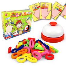 Mäng Woopie Finger Games, värvilised kustutuskummid, 4+
