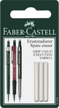 Kustukummid Faber-Castell 1345/1347, 3 tk pakis