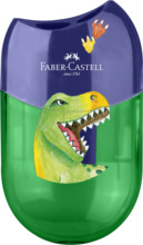 Teritaja kustutuskummiga Faber-Castell Dino, 2 auguga
