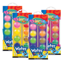 Vesivärvid Colorino Kids, 12 värvi
