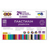Plastiliin Zibi Classic Kids Line, 24 värvi