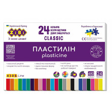 Plastiliin Zibi Classic Kids Line, 24 värvi