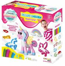 Plastiliinikomplekt Dough Craft Deluxe Unicorn Dough Playset, 4x30g