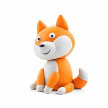 Plastiliin TM Toys Hey Clay, koerad, 15 tk