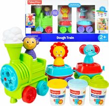 Plastiliinide komplekt rongiga Fisher Price, 3 värvi, ZA3619