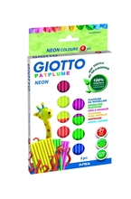 Plastiliin Giotto Patplume Neon, 8x33 gr., 513200