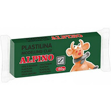 Plastiliin Alpino, 150 g, roheline