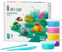 Plastiliin TM Toys Hey Clay Exotic Animals, 15 purki