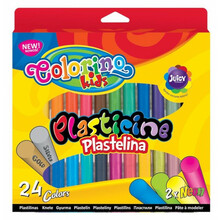 Plastiliin Colorino Kids, 24 värvi