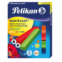 Plastiliin Pelikan Nakiplast 11pn622712, 0.125 kg, 7 tk