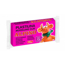Plastiliin Alpino, 50 g, roosa