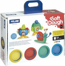 Plastiliini komplekt Milan Funny Faces, 33 osa