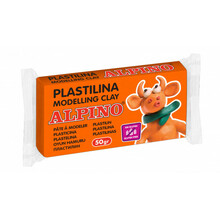 Plastiliin Alpino, 50 g, oranž