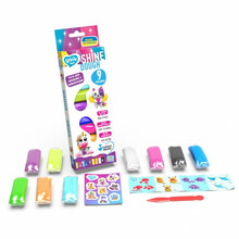 Plastiliin Lovin’do Play Dough - Shine, 9 värvi