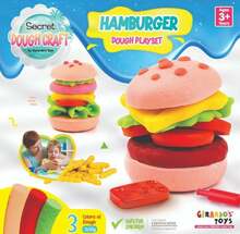 Plastiliin Gerardos Toys Hamburger, mitmevärviline