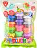 Plastiliin Playgo Rainbow 8015, 15 värvi