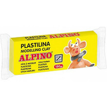 Plastiliin Alpino, 150 g, helekollane