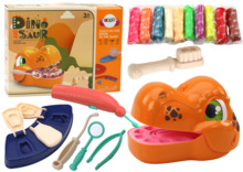 Plastiliinimäng Lean Toys Dino dinohambaarst
